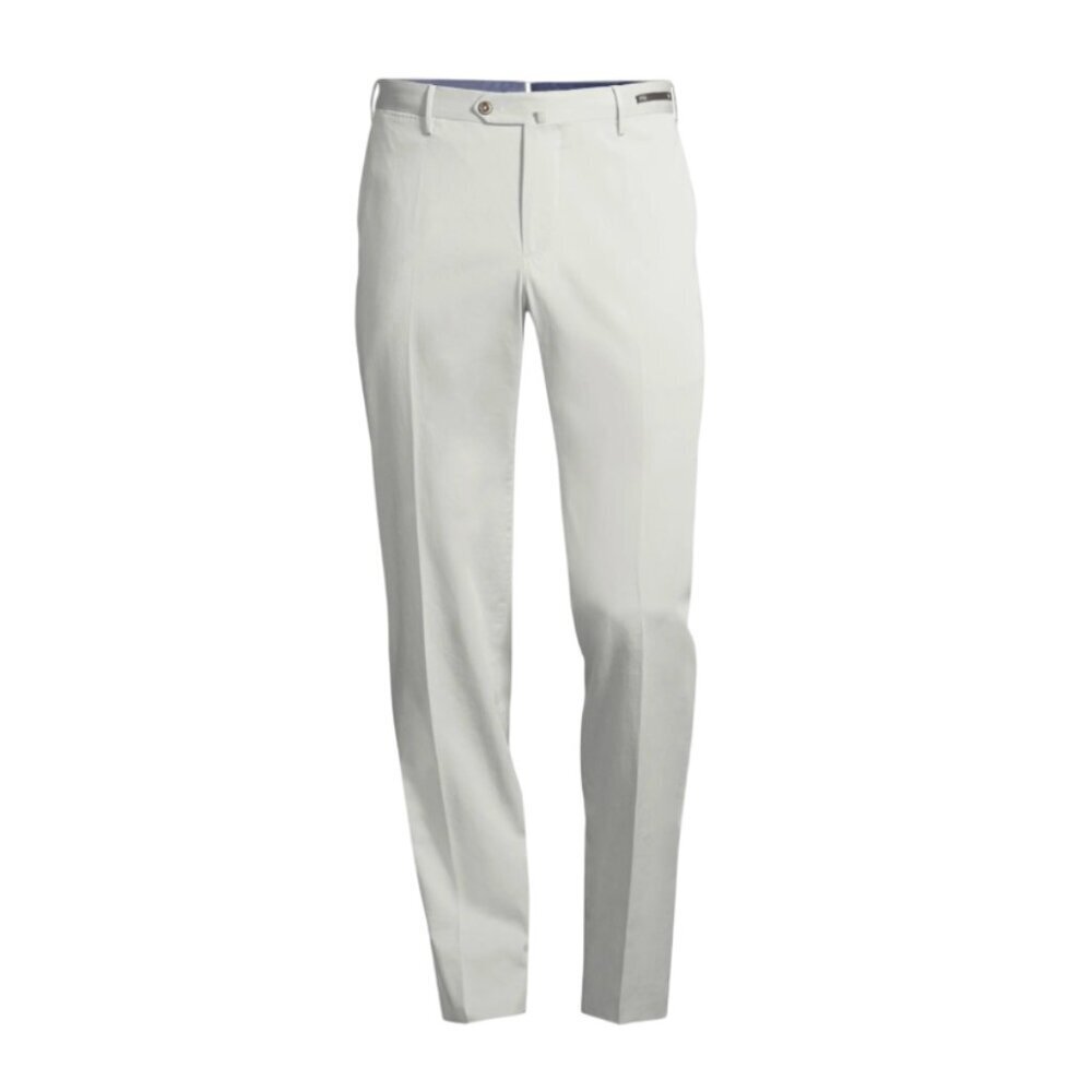 PT Torino Silkochino Pants Slacks Mens 50 US 34 Gray Stone Trousers Cotton Silk